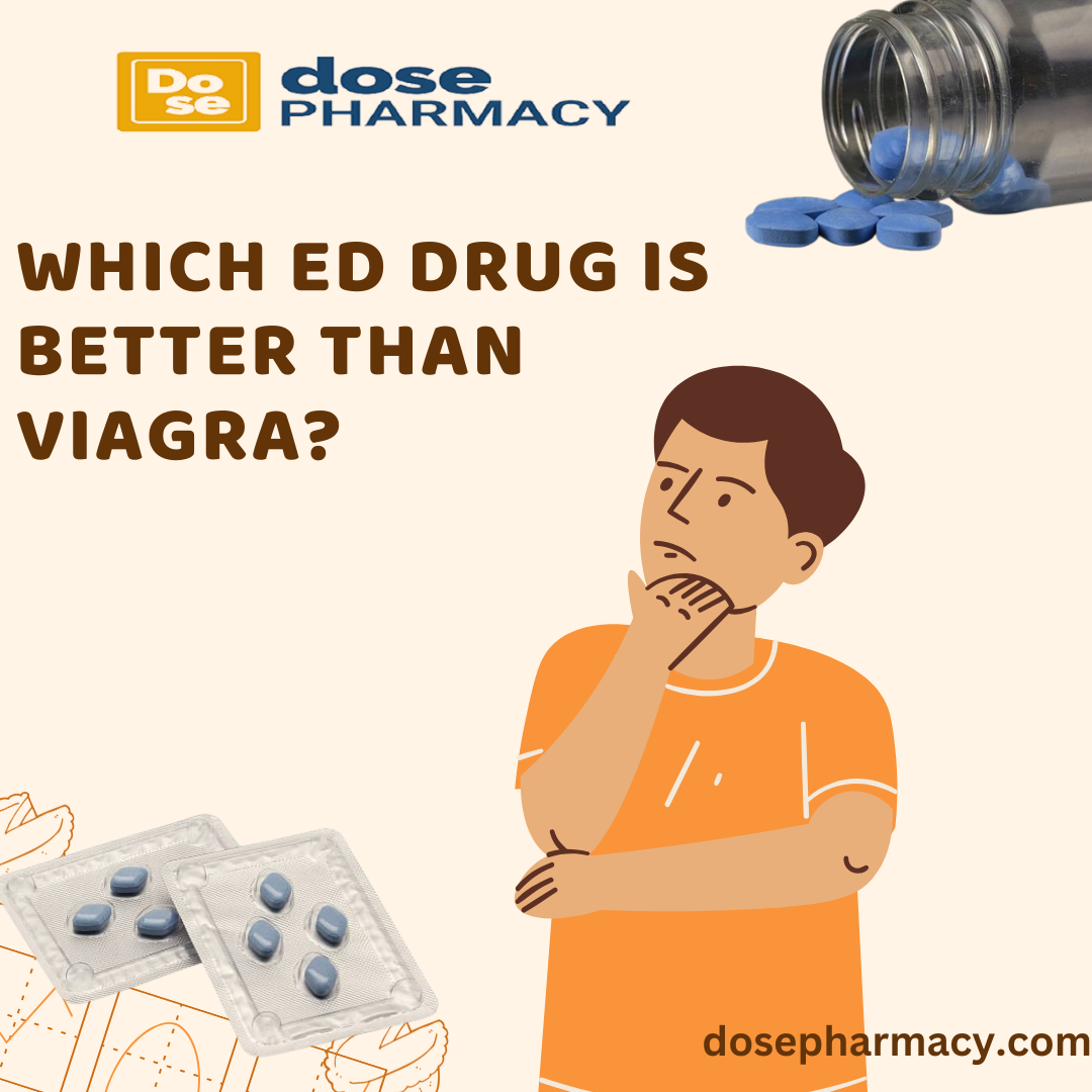 Which ED Drug is Better Than Viagra?