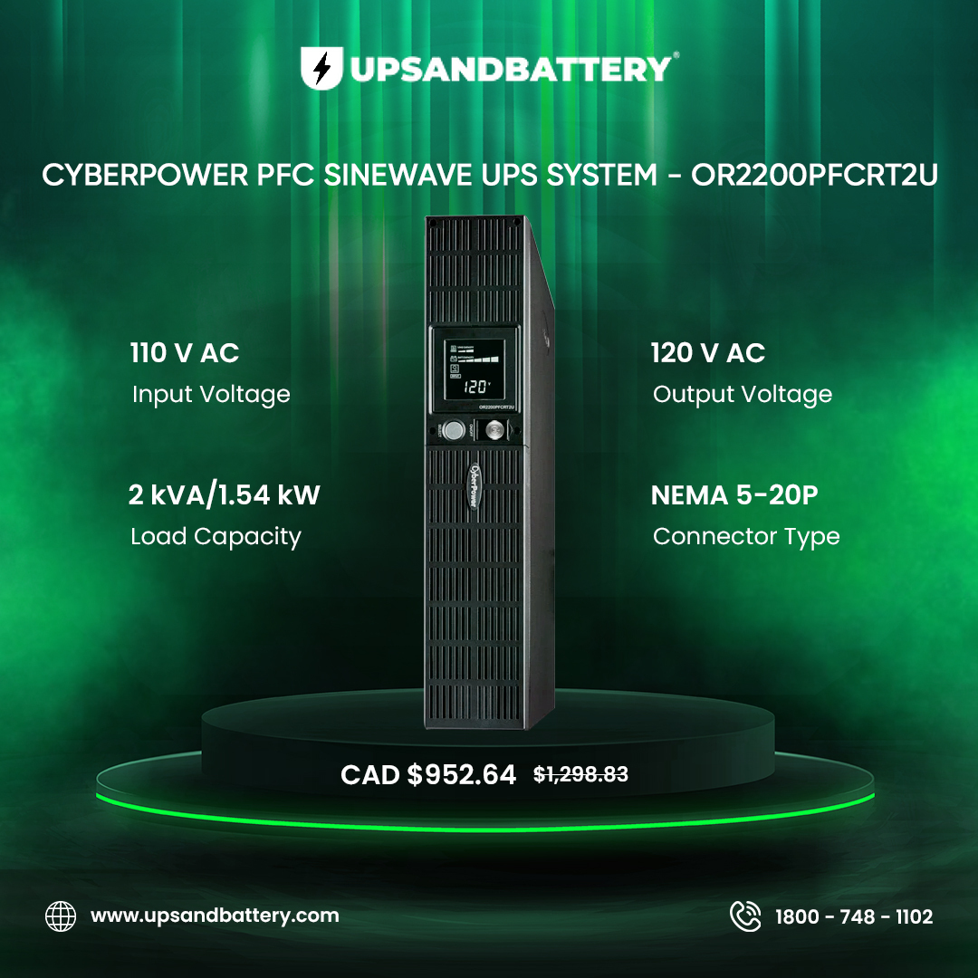 The CyberPower PFC Sinewave UPS System Explained