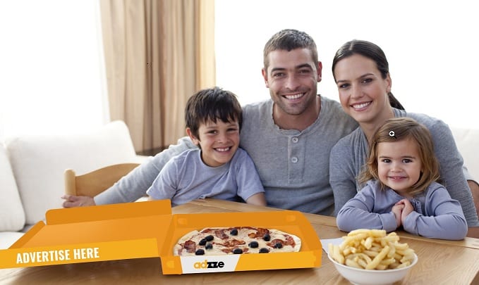 Reach Your Clients at Home with Pizza Box Top Advertising