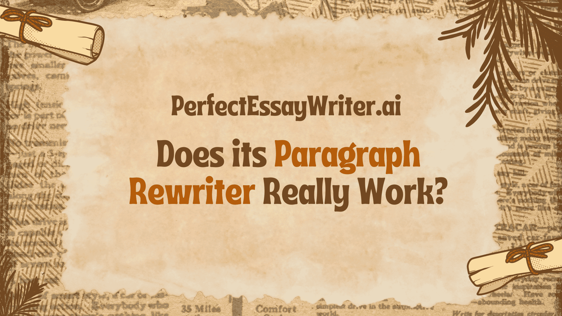 PerfectEssayWriter.ai Paragraph Rewriter: Does It Work?