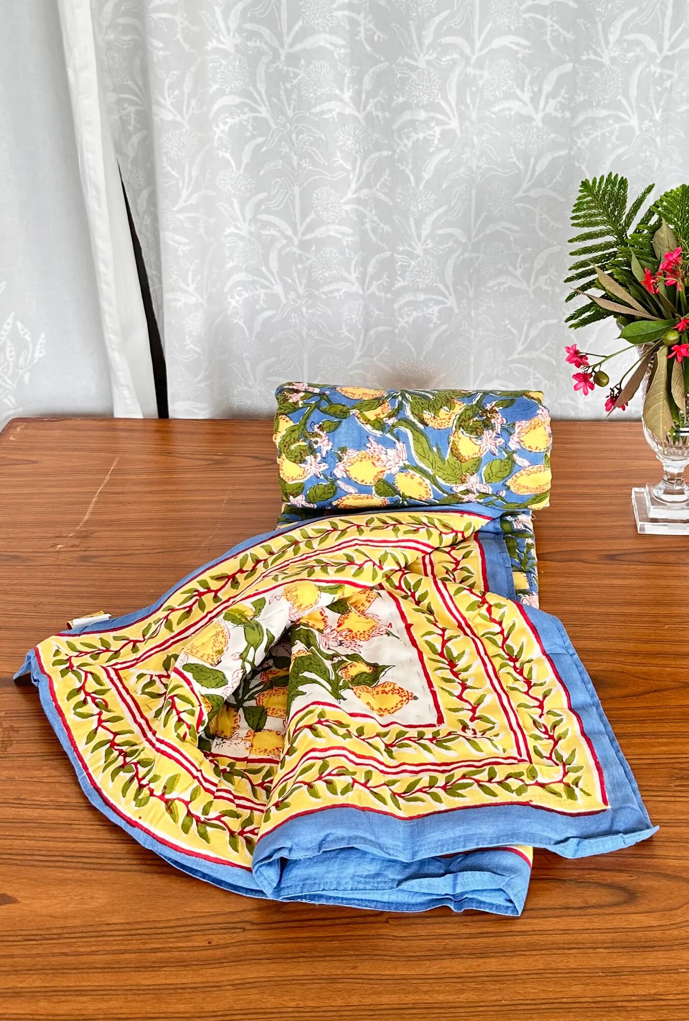 Hand Block Printed Blanket Online in India