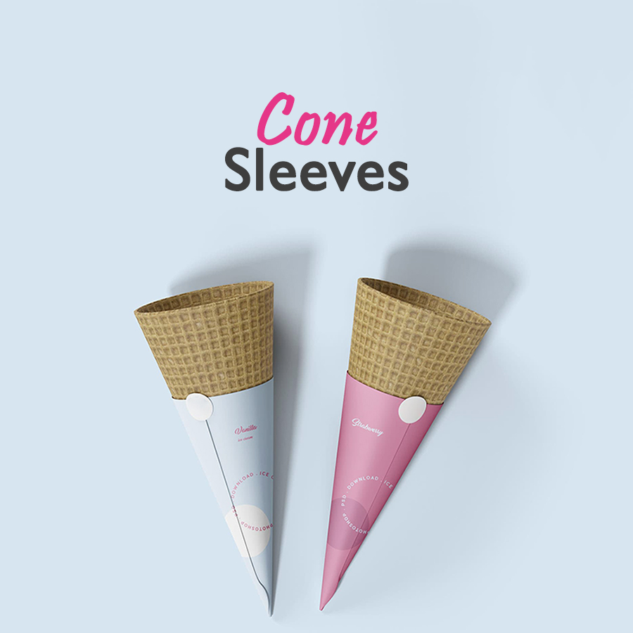 Explore Creative Custom Add-ons in Custom Cone Sleeves